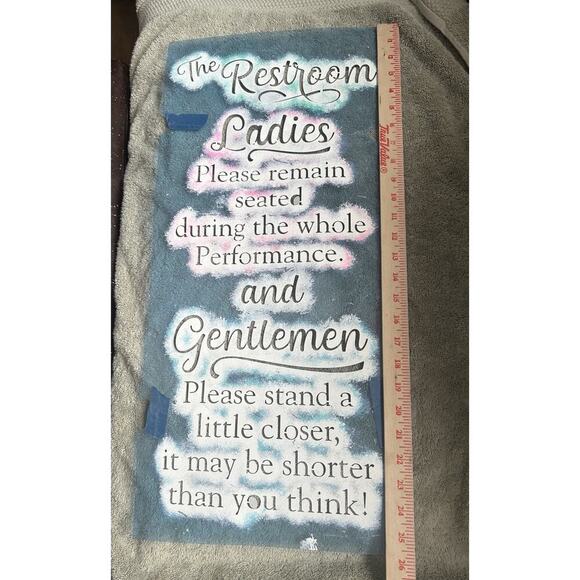 Lot Of 5 Reusable Mylar Stencils For Painting Signs Decor Funny Sayings Used - Picture 1 of 11